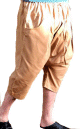 Pantalon Serwal confort en gabardine de coton pour homme - Taille L - Coloris beige