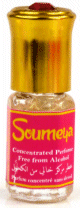 Parfum concentre sans alcool Musc d'Or "Soumeya" (3 ml) - Pour femmes