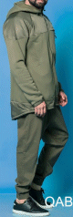 Manteau Qaba'il MONTANA - Couleur Vert Kaki
