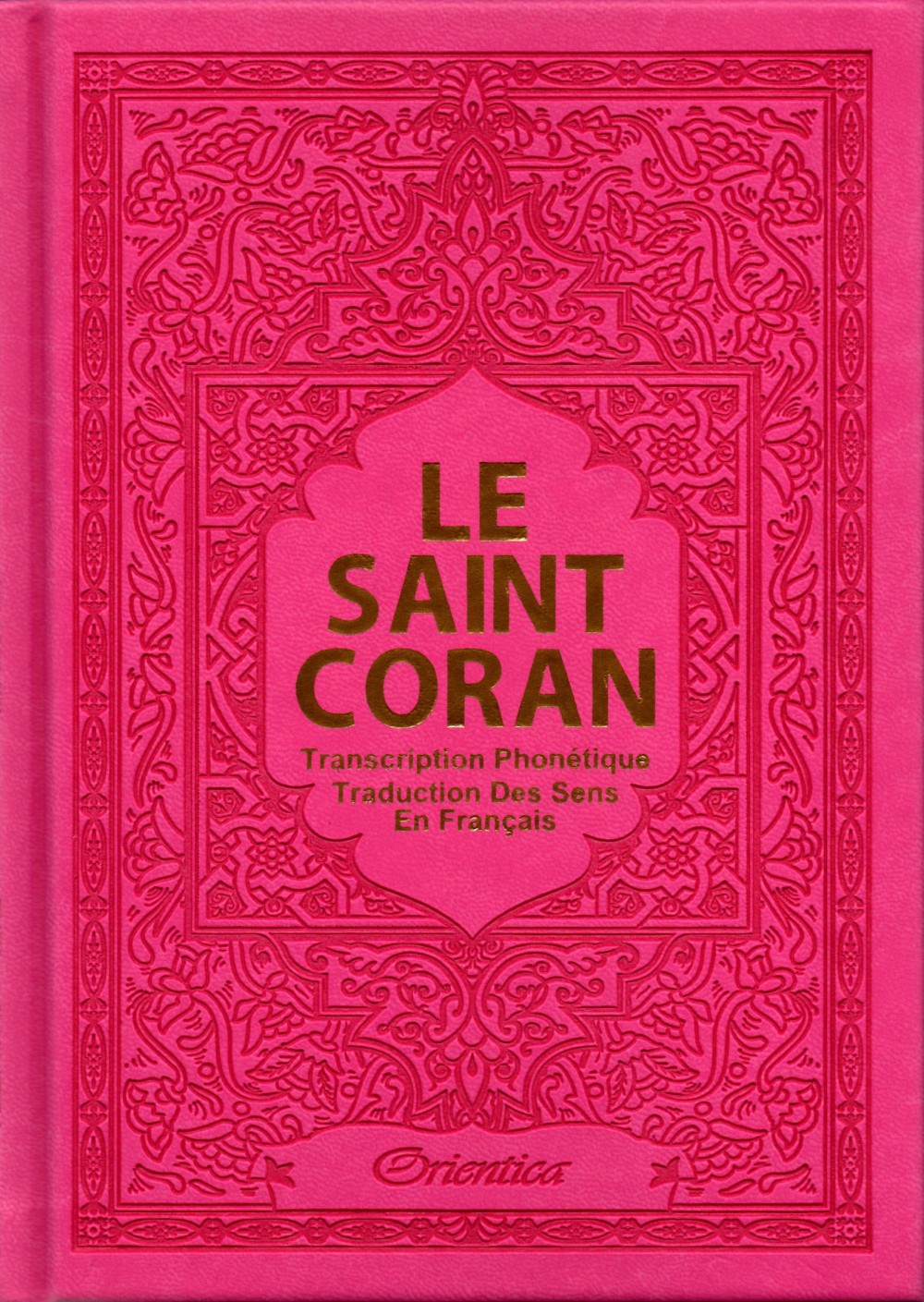 Le Saint Coran : arabe-français-phonétique - Transcription en caractères  latins et traduction des sens en français - Couleur noire
