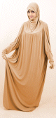 Jilbab ample une piece - Marque Best Ummah (Boutique Jilbeb femme musulmane) - Couleur Abricot