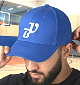 Casquette réglable brodée "Best Ummah" (100% coton) - Couleur bleu