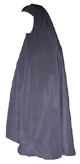 Grande cape de jilbab avec son sarouel assorti (jilbab complet 1er prix) - Gris