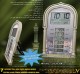 Grande horloge avec Azan complet & douaa (Calcul automatique heure priere pour 1500 villes) avec 7 differents Adhan