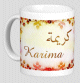 Mug prenom arabe feminin "Karima" -
