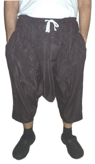 Pantalon sarouel pour homme - Taille 2 (du XL au 3XL - Marron ou marron  clair )